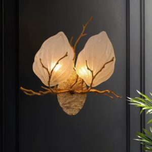Modern Copper Light Luxury Wall Lamp Creative Living Room Bedroom Bedside Lamp Wall Lamp