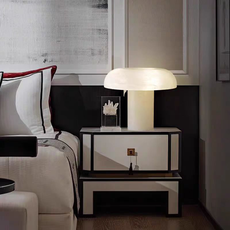 Alabaster Table Lamp Is Suitable for Indoor Decoration Lighting Desk Lamp – Image 2