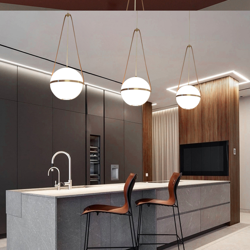 The Indoor Best Seller White Acrylic Art Deco Chandelier for The Bar Restaurant – Image 4