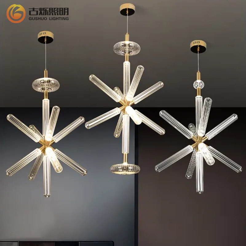 Glass Chandelier: Modern Luxury Meets Minimalist Artistry